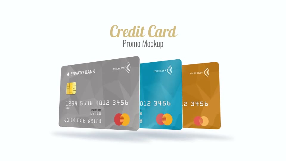 Credit Card Promo Mock up - Download Videohive 20535580