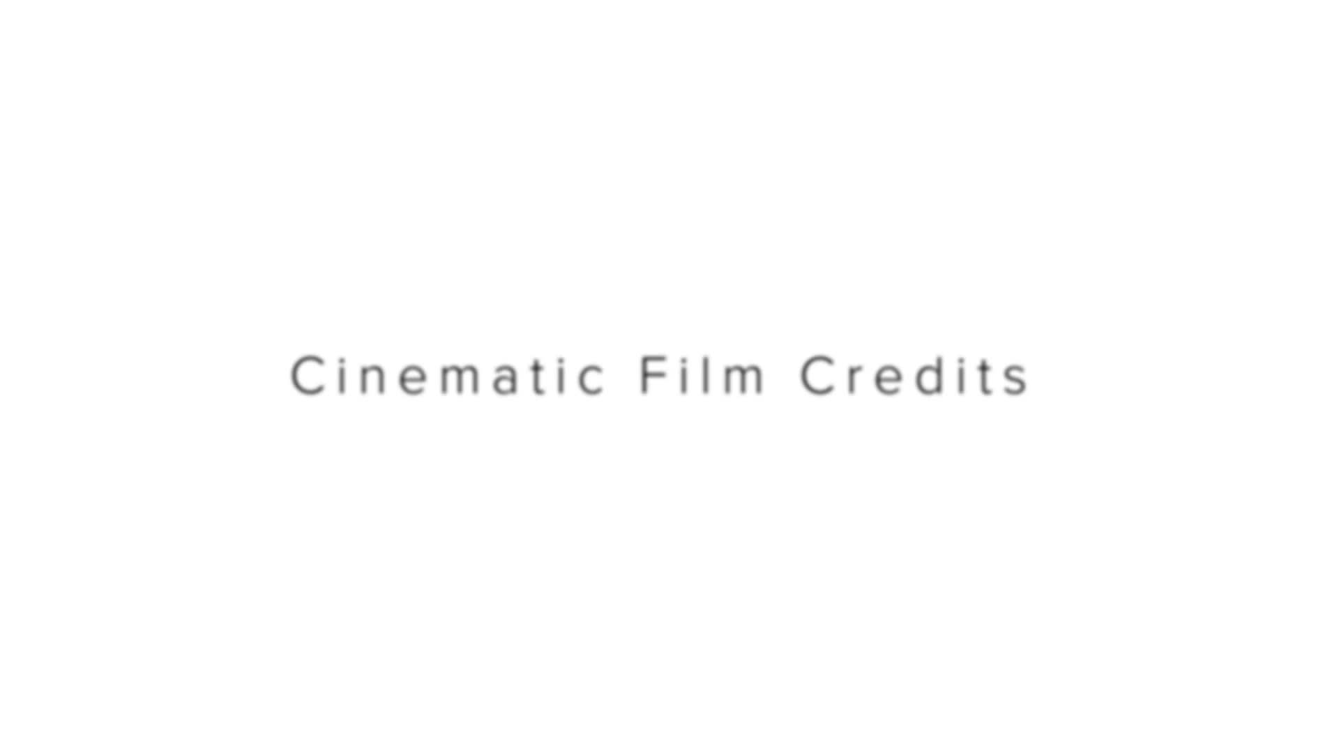 Credits 1.0 for Premiere Pro | Essential Graphics Videohive 36660288 Premiere Pro Image 1