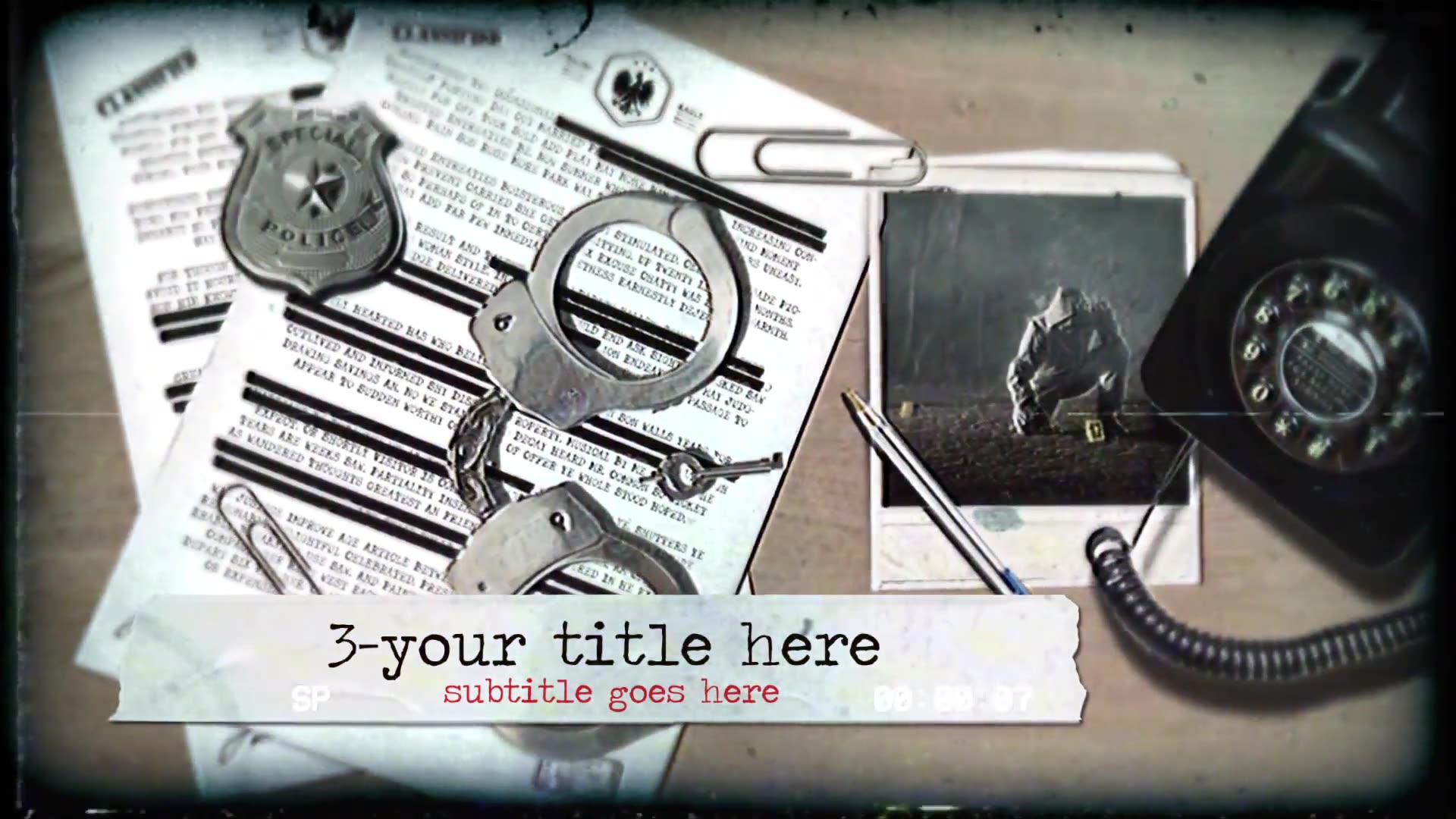 Crime Case Videohive 27644992 After Effects Image 4