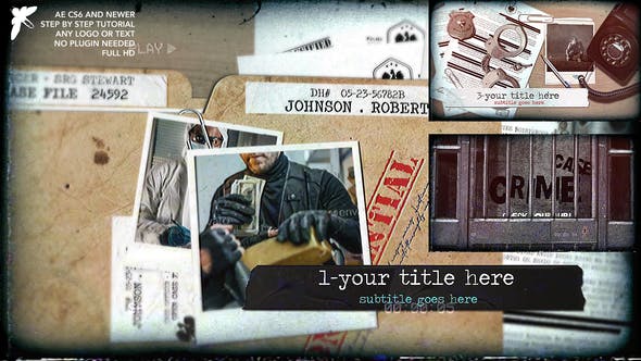 Crime Case - Download Videohive 27644992