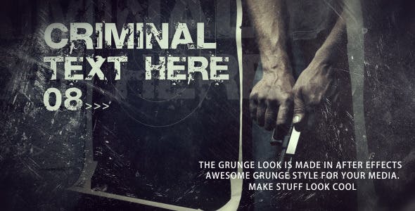 Crime Scenes - 2670292 Videohive Download