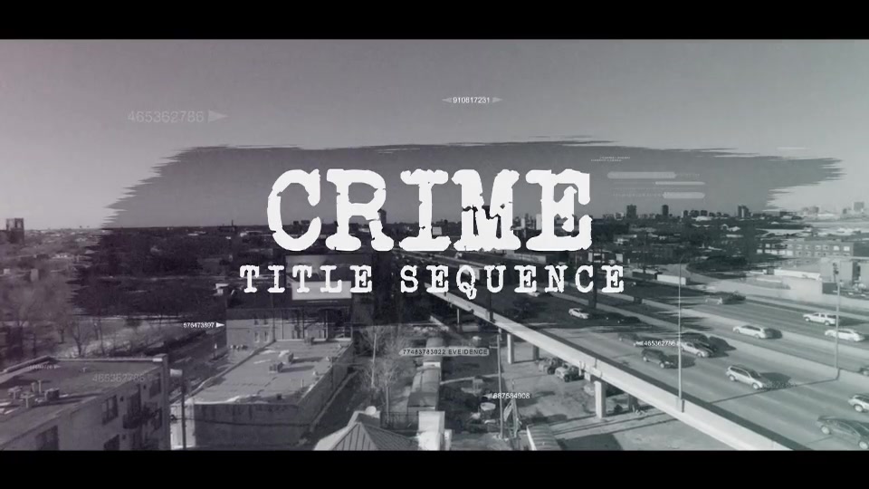 Crime Title Sequence Videohive 19762533 After Effects Image 10