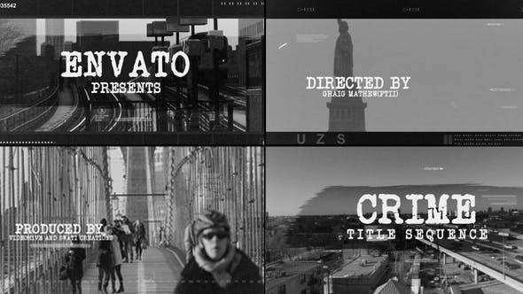 Crime Title Sequence - Videohive Download 19762533