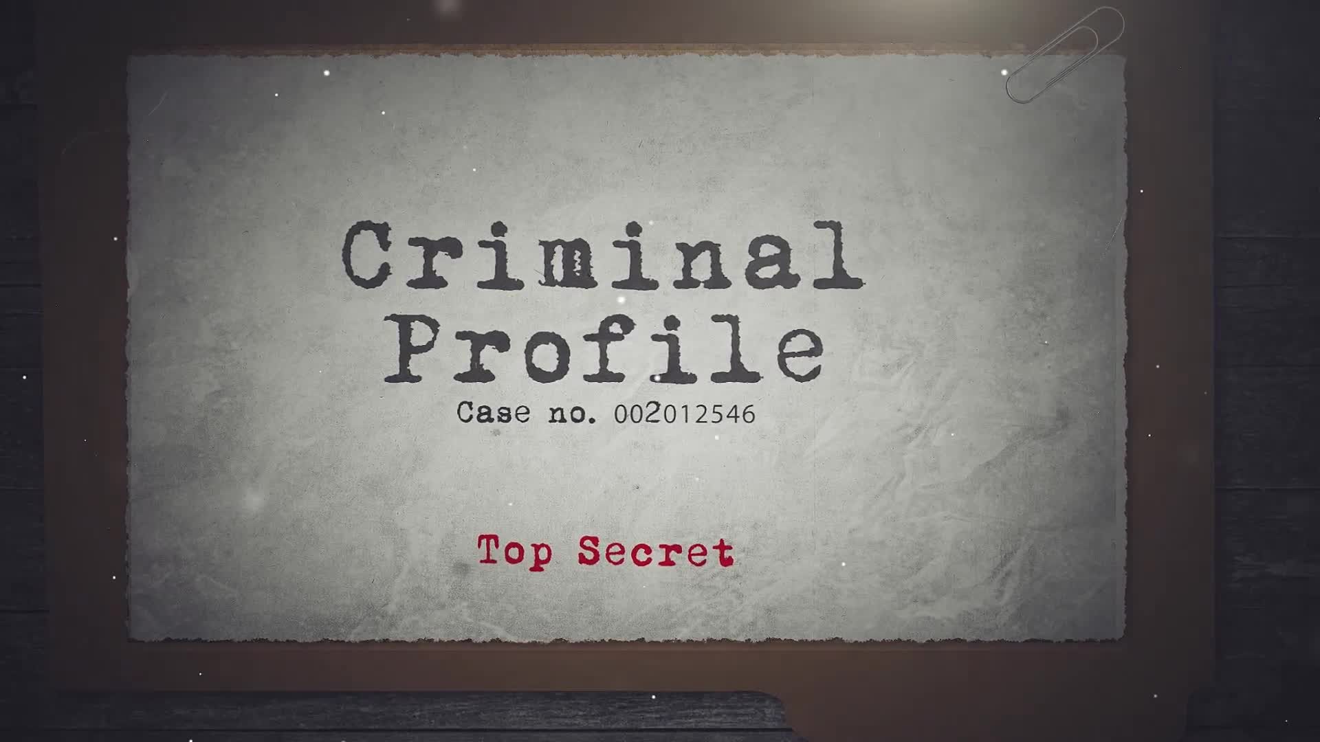 Criminal Profile Videohive 30806604 Premiere Pro Image 12