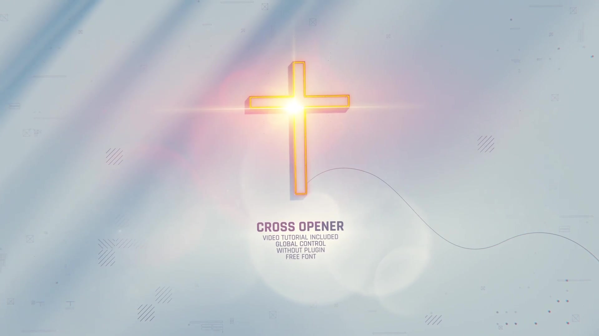 Cross Opener/ Christmas Nativity Story/ Jesus Christ/ Holy Bible/ God/ Gospel/ Choir/ Pigeon/ Dove I Videohive 29302810 After Effects Image 6