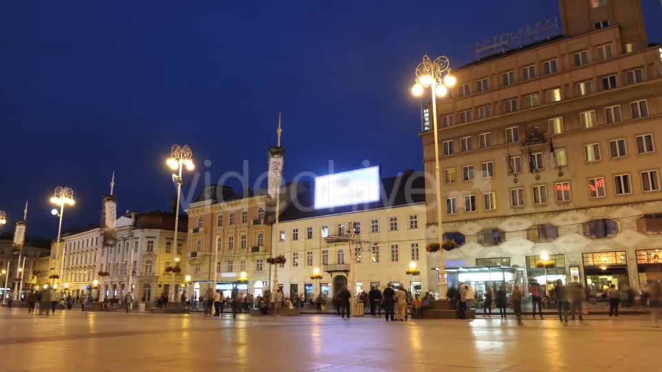Crowd in The Main Square  Videohive 8922670 Stock Footage Image 7