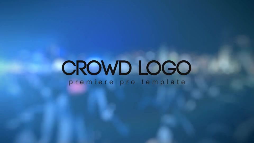 Crowd Logo Premiere Pro Videohive 23567750 Premiere Pro Image 3