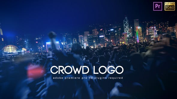 Crowd Logo Premiere Pro - Download 23567750 Videohive