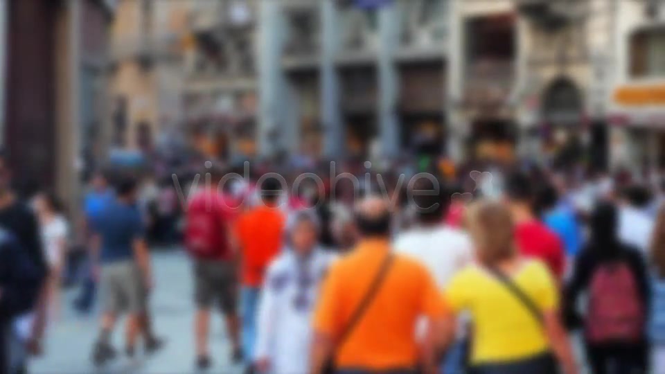 Crowded People On Street  Videohive 3327855 Stock Footage Image 11