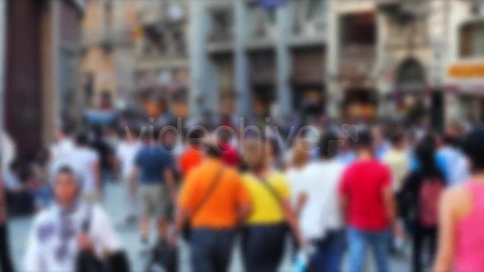Crowded People On Street  Videohive 3327855 Stock Footage Image 12