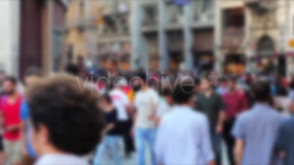 Crowded People On Street  Videohive 3327855 Stock Footage Image 5