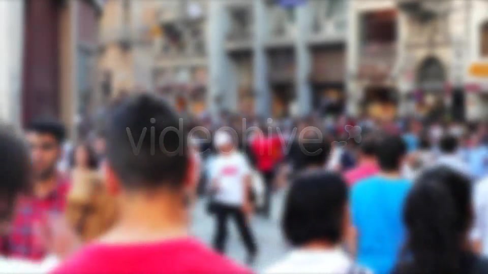 Crowded People On Street  Videohive 3327855 Stock Footage Image 8