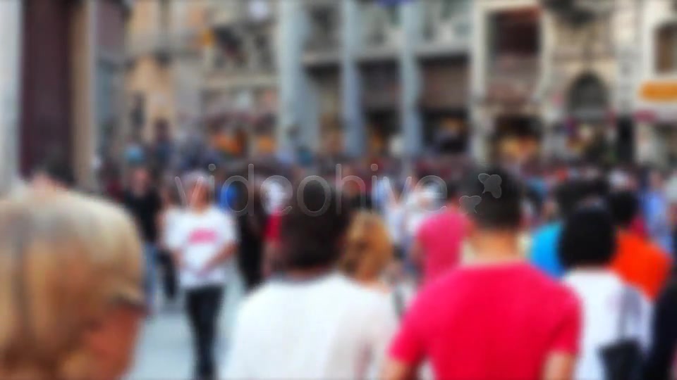 Crowded People On Street  Videohive 3327855 Stock Footage Image 9