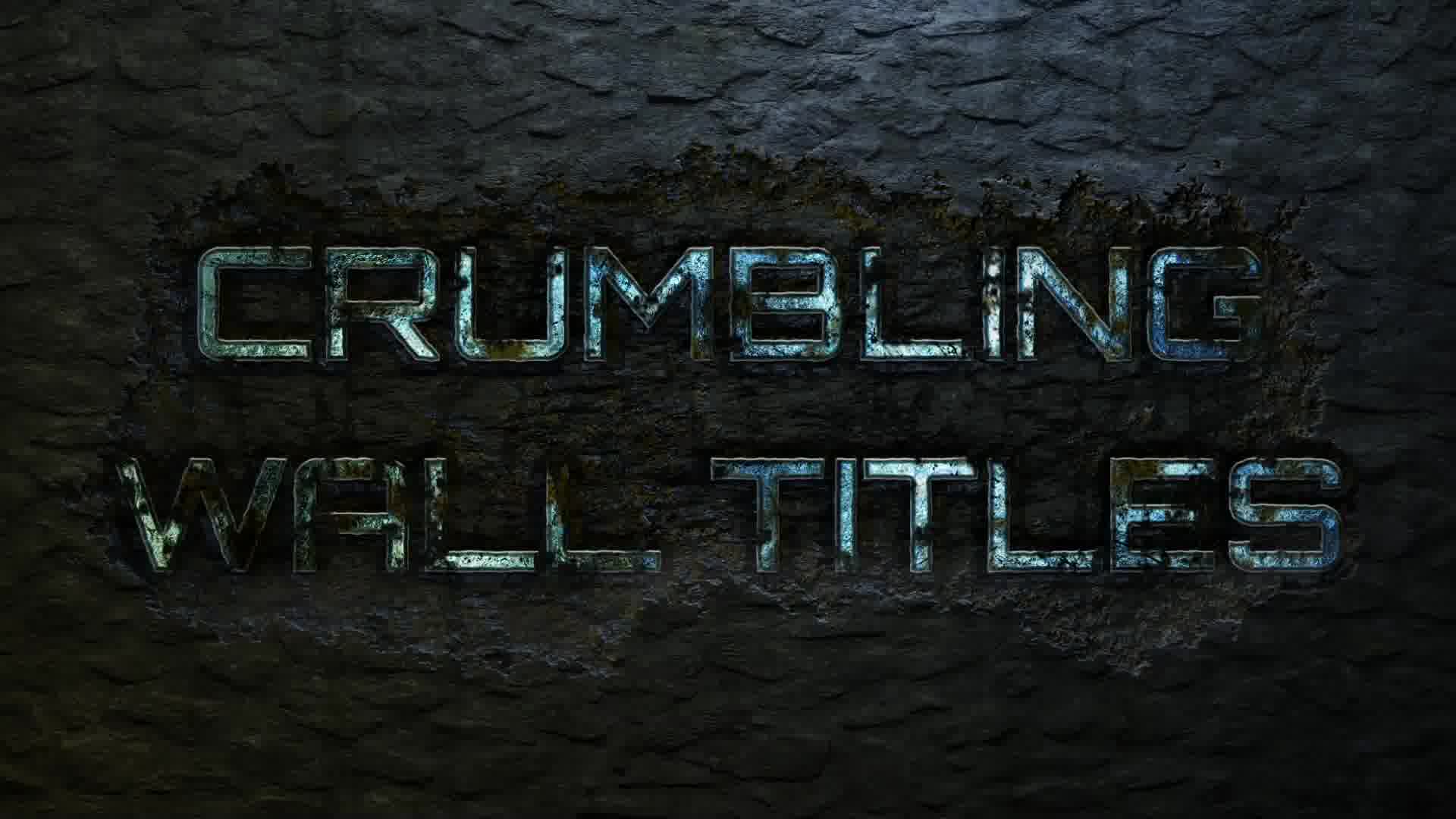 Crumbling Wall Titles Videohive 28210103 Premiere Pro Image 11