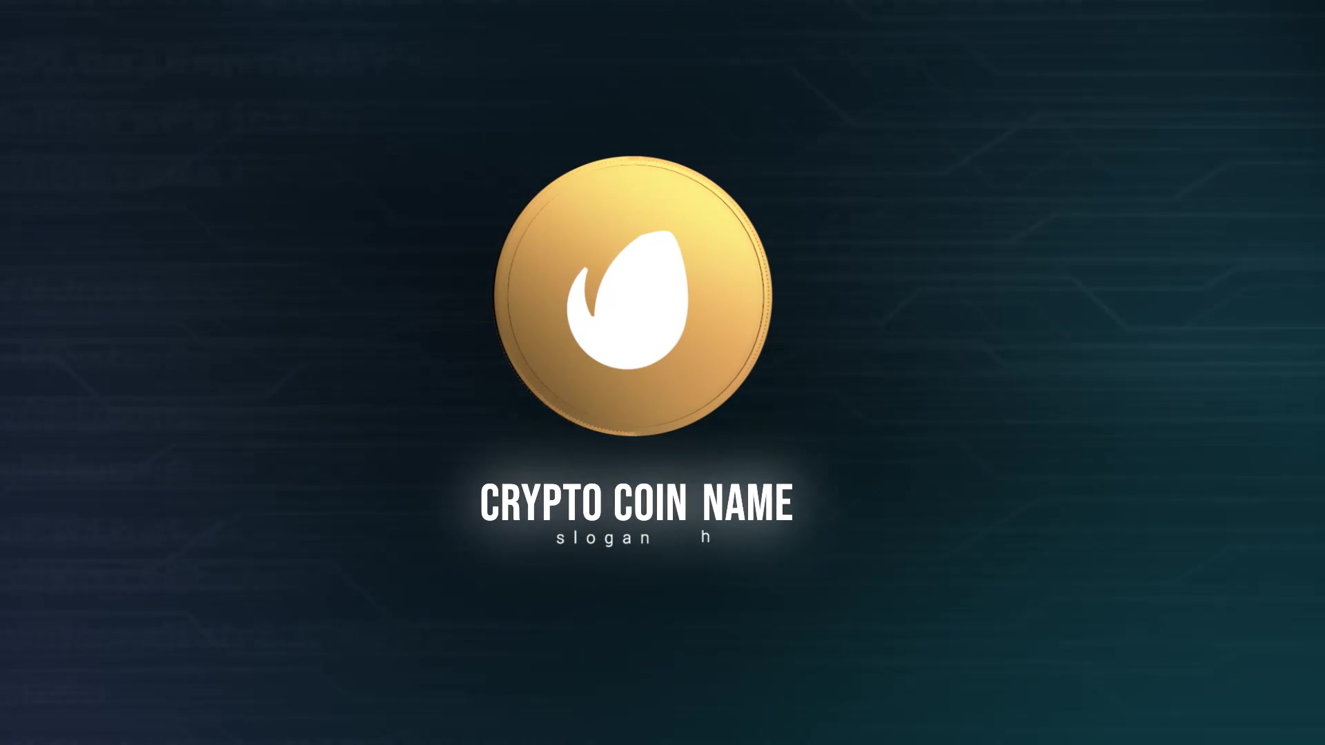 Crypto Coin Logo Reveal Videohive 37391729 After Effects Image 4