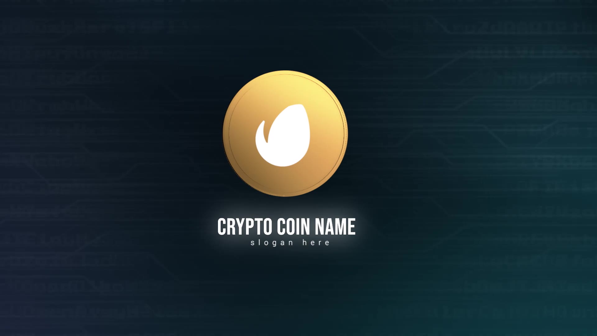 Crypto Coin Logo Reveal Videohive 37391729 After Effects Image 5