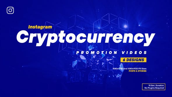 Crypto Currency Instagram Promotion - 36565943 Videohive Download