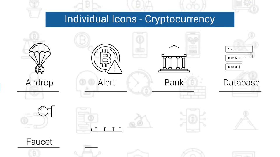 Crypto Currency Line Icons Videohive 33982763 After Effects Image 8