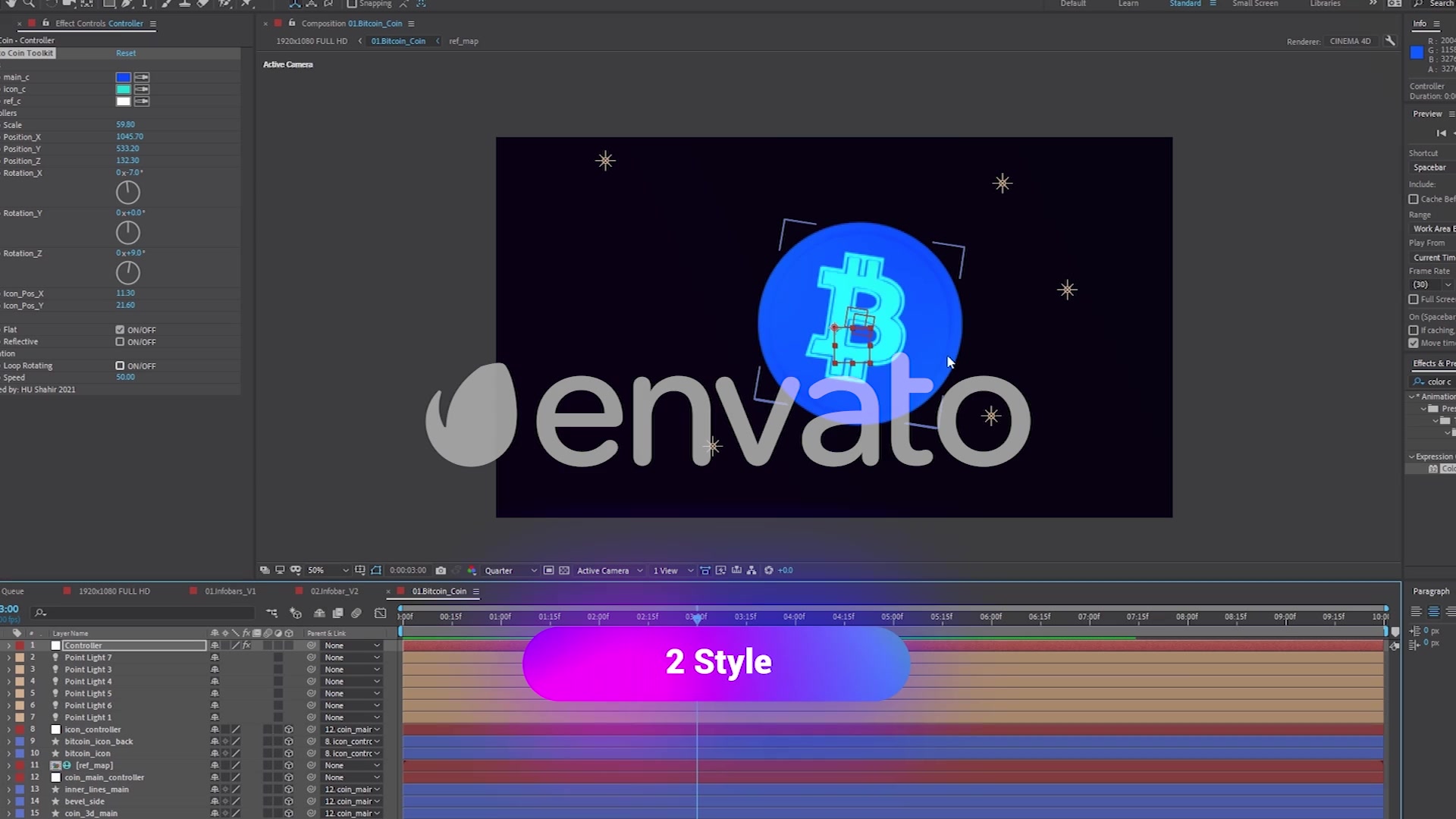 Crypto Elements Toolkit Videohive 32719240 After Effects Image 10