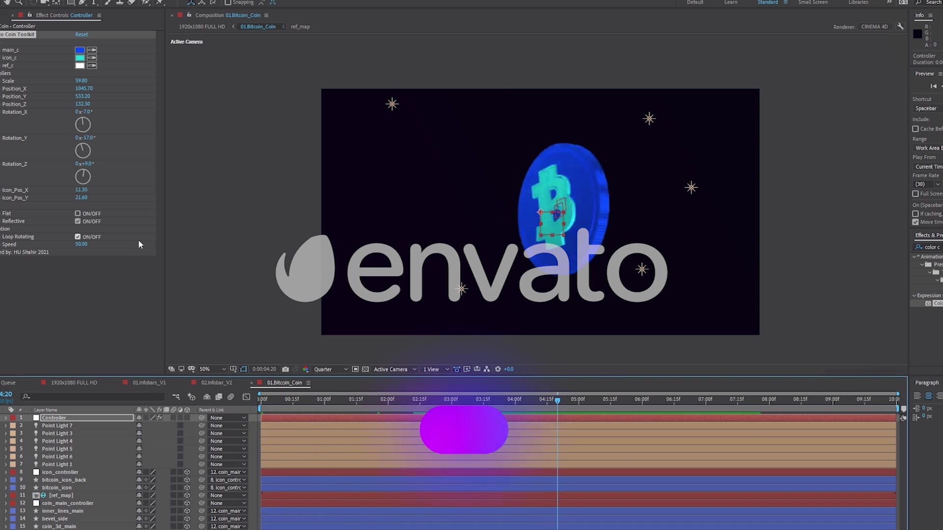 Crypto Elements Toolkit Videohive 32719240 After Effects Image 11