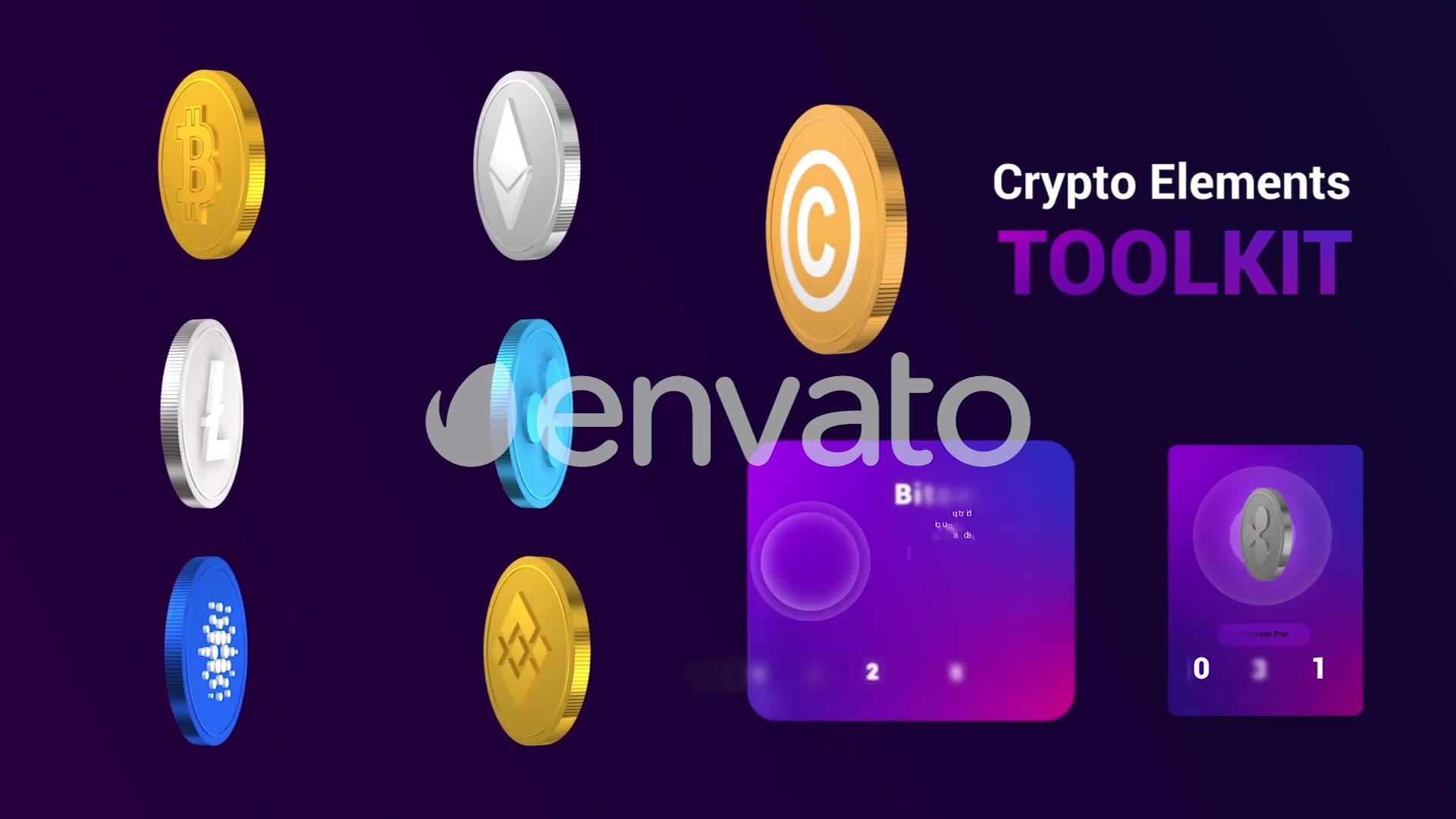 Crypto Elements Toolkit Videohive 32719240 After Effects Image 12