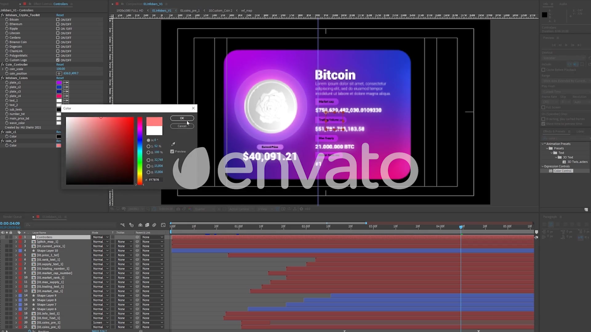 Crypto Elements Toolkit Videohive 32719240 After Effects Image 5
