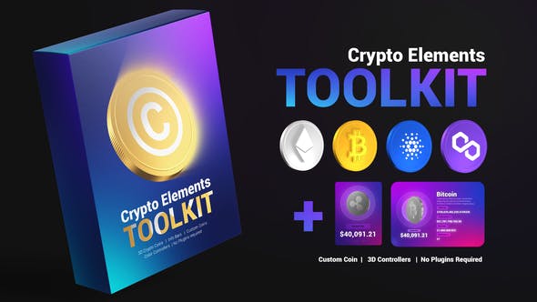 Crypto Elements Toolkit - Videohive 32719240 Download