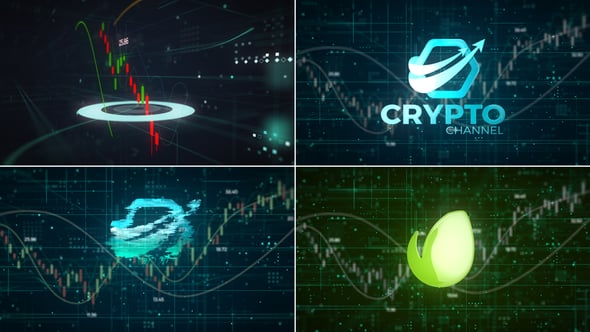 Crypto Logo Reveal - 44960958 Videohive Download