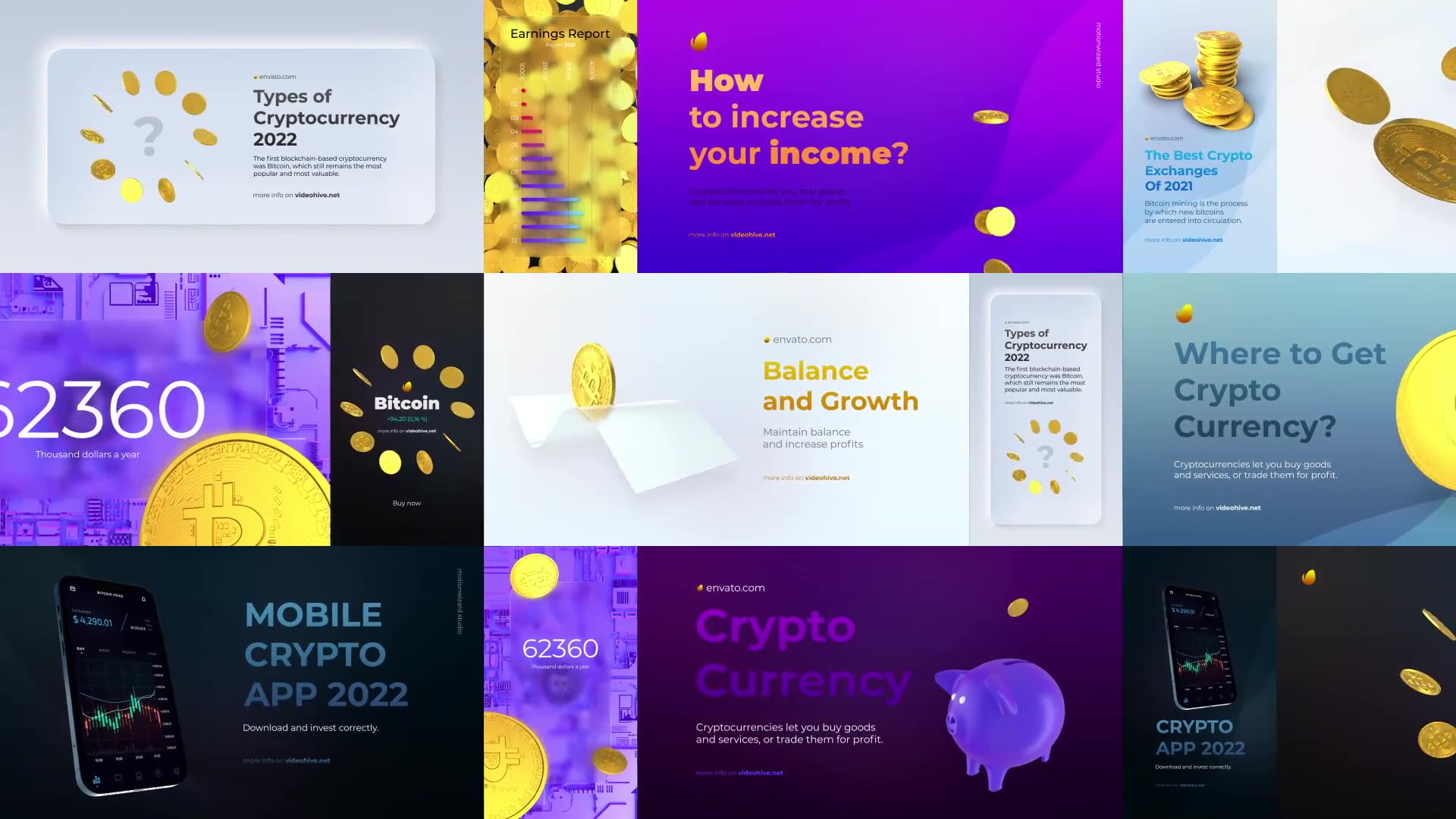 Crypto Pack Bitcoin Videohive 35145560 After Effects Image 3