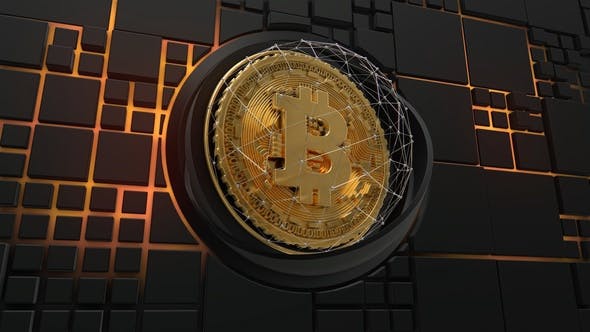 Cryptocurrency, Bitcoin Logo Reveal For Final Cut Pro X - Videohive Download 33704594