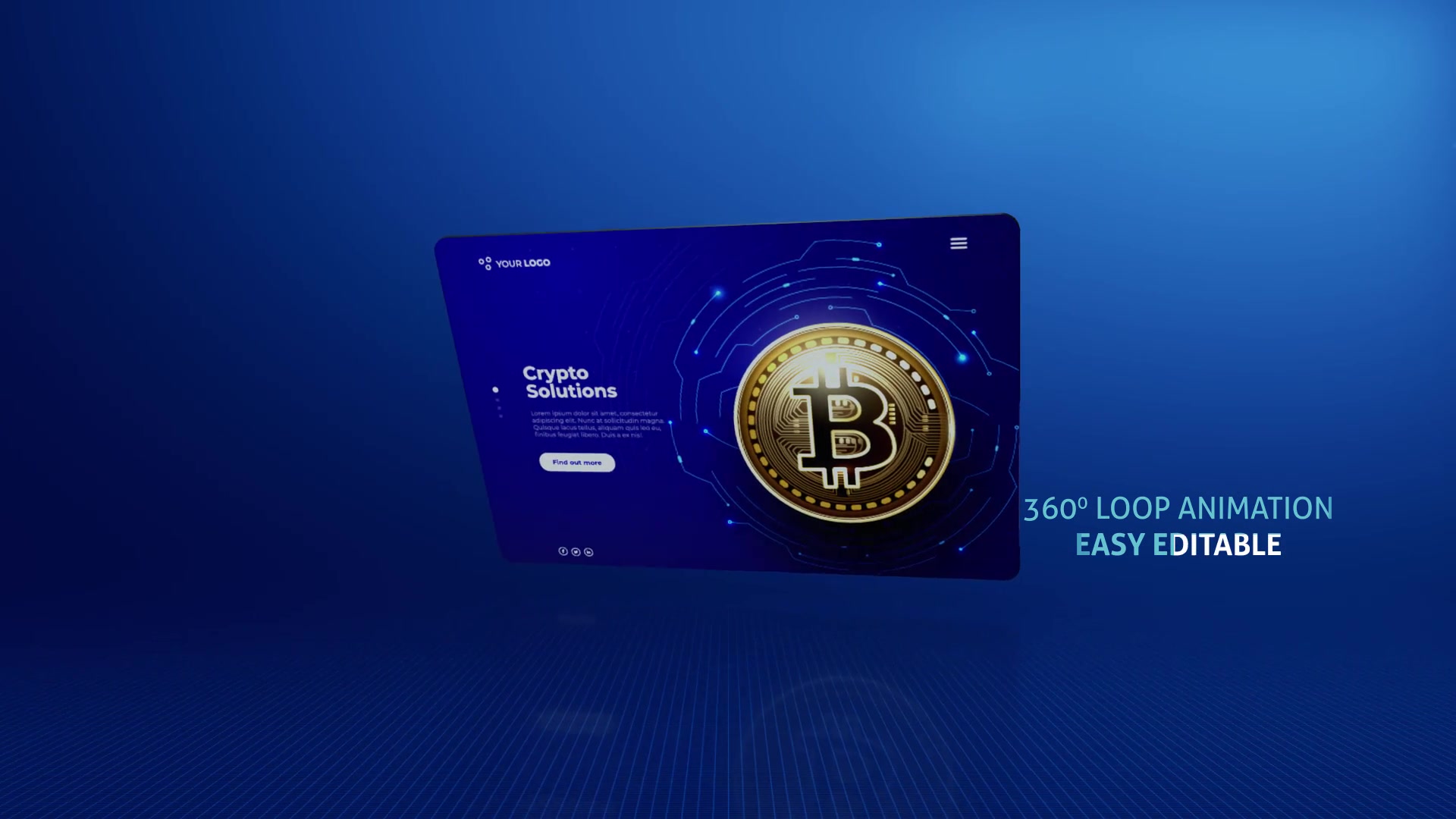 Cryptocurrency Card Promo Videohive 37876938 After Effects Image 6