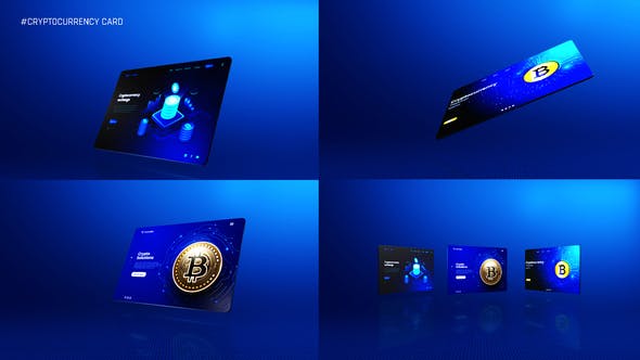 Cryptocurrency Card Promo - Videohive 37876938 Download