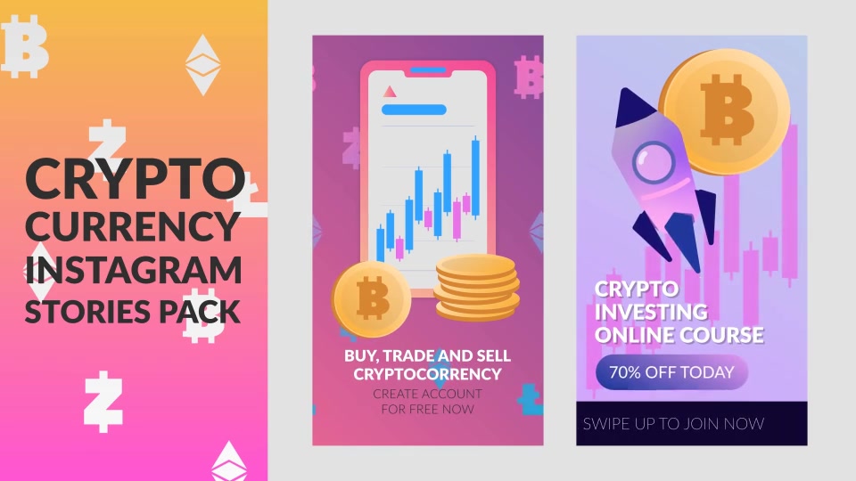 Cryptocurrency Stories Pack Videohive 31516856 After Effects Image 5