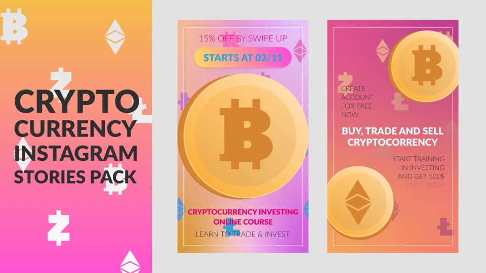 Cryptocurrency Stories Pack Videohive 31516856 After Effects Image 7