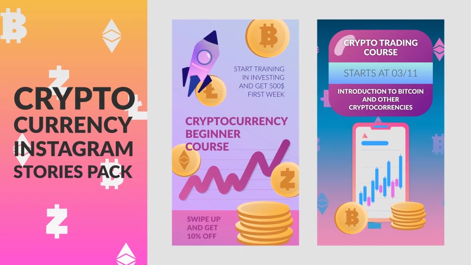 Cryptocurrency Stories Pack Videohive 31516856 After Effects Image 9