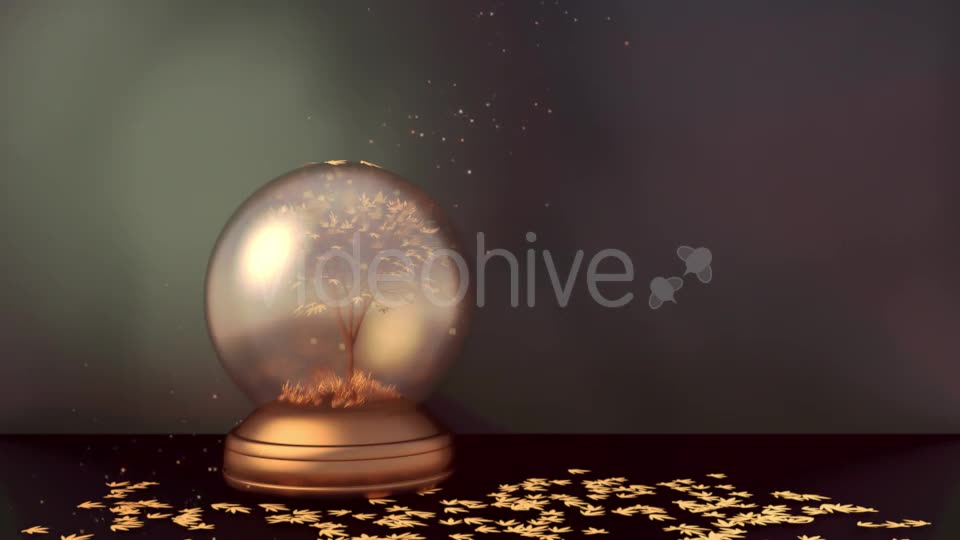 Crystal Ball and Autumn Leaves - Download Videohive 20316434
