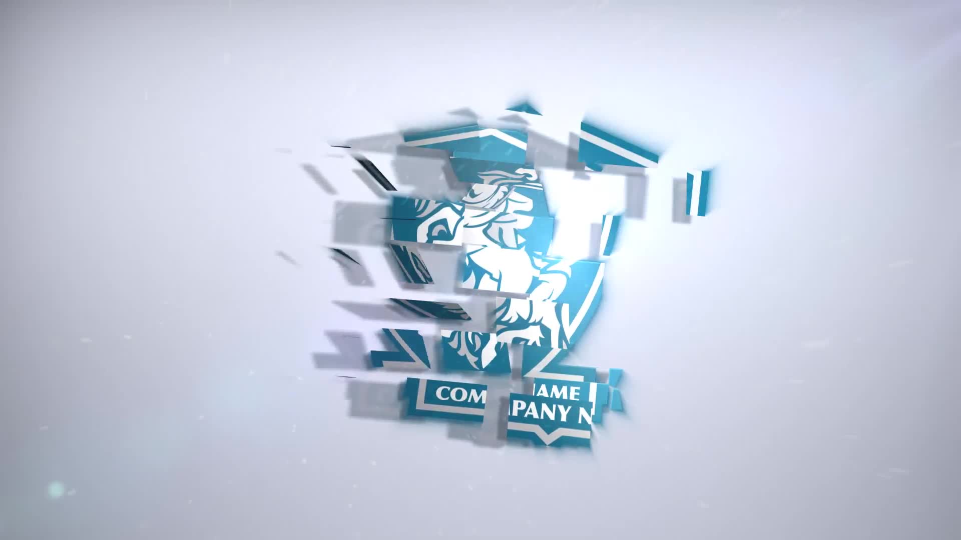 Crystal Parts Logo Sting Videohive 25135182 After Effects Image 1