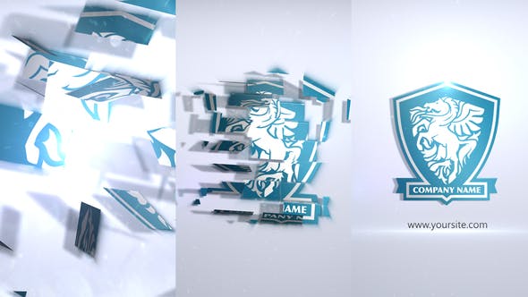 Crystal Parts Logo Sting - Download 25135182 Videohive