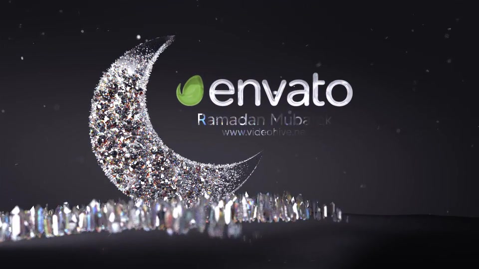 Crystal Ramadan logo reveal Videohive 37128789 After Effects Image 4