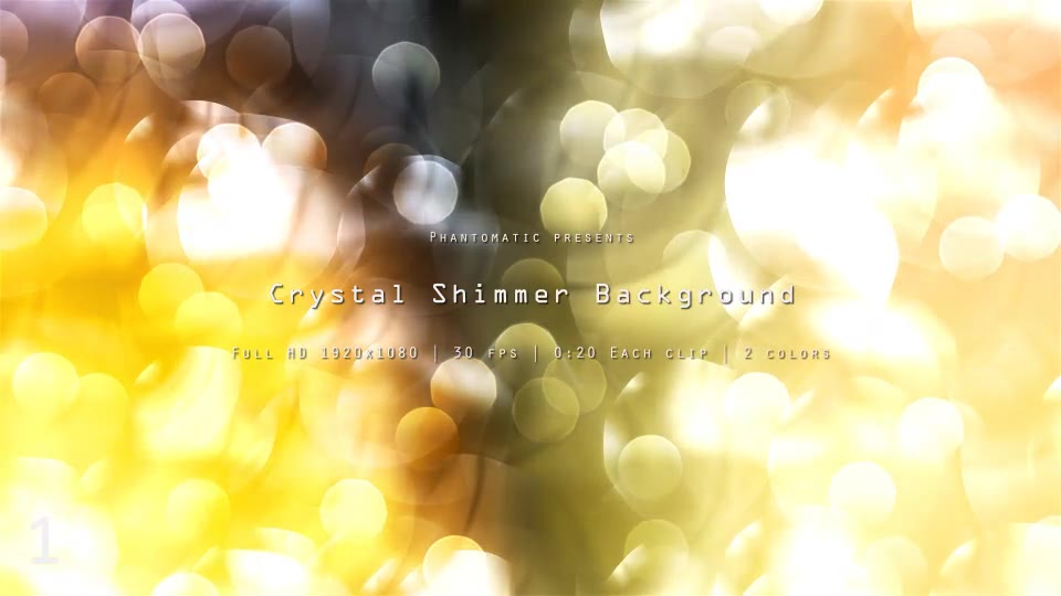 Crystal Shimmer - Download Videohive 12430058
