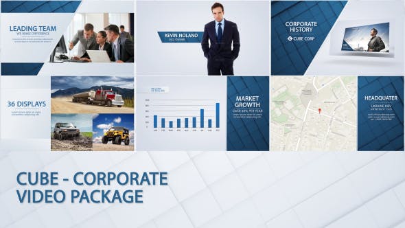 Cube Corporate Video Package - Videohive Download 9673006