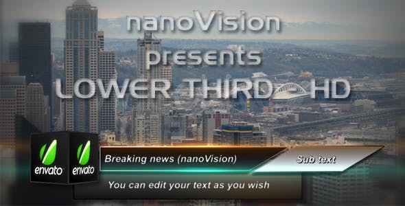 Cube Lower Third - Download 104624 Videohive