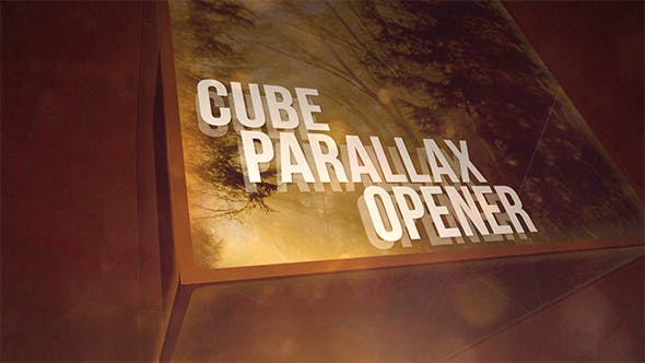 Cube Parallax Opener - Download Videohive 17137279