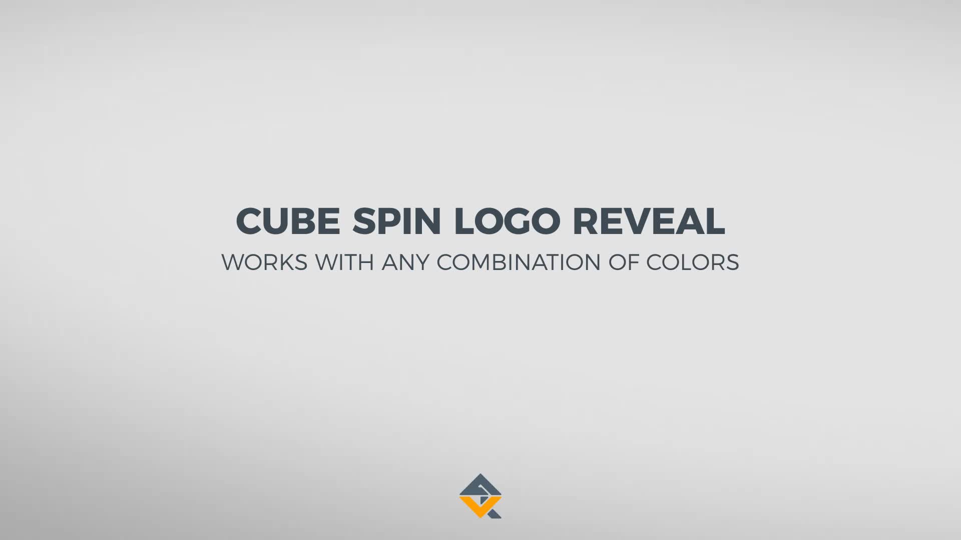 Cube Spin Logo Reveal - Download Videohive 20925658