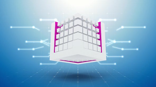 Cube Technology Logo - Videohive Download 36176334