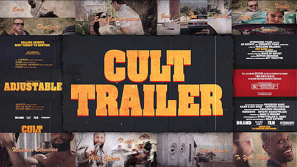 Cult Titles Trailer Constructor - Download Videohive 8751876