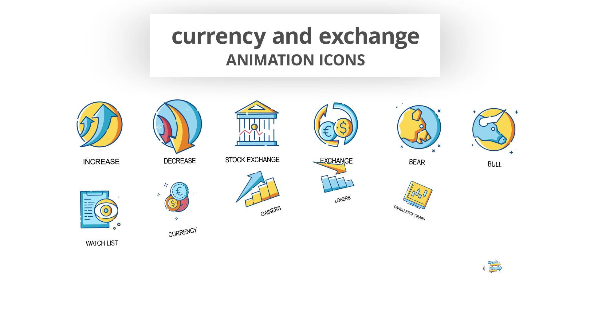 Currency & Exchange Animation Icons Videohive 30260825 After Effects Image 4
