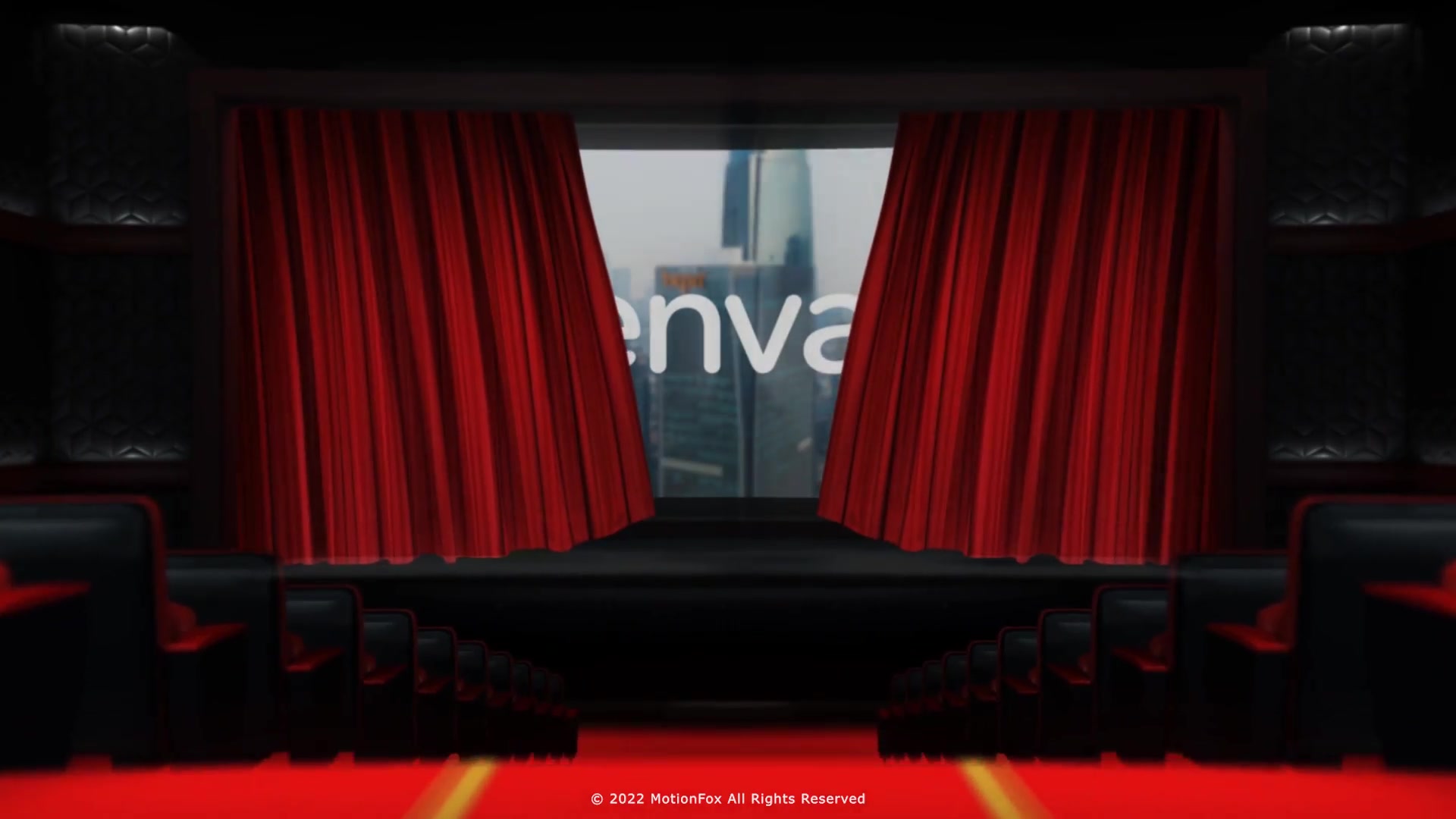 Curtain Cinema Logo Intro Reveal Videohive 38482900 After Effects Image 4