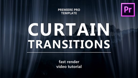 Curtain Transitions for Premiere Pro - 37570396 Videohive Download