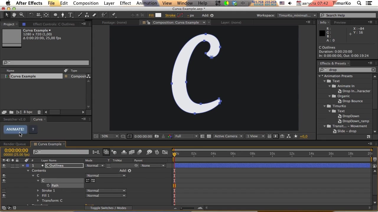 Curva Script | Premium After Effects Script Videohive 8694469 After Effects Image 7